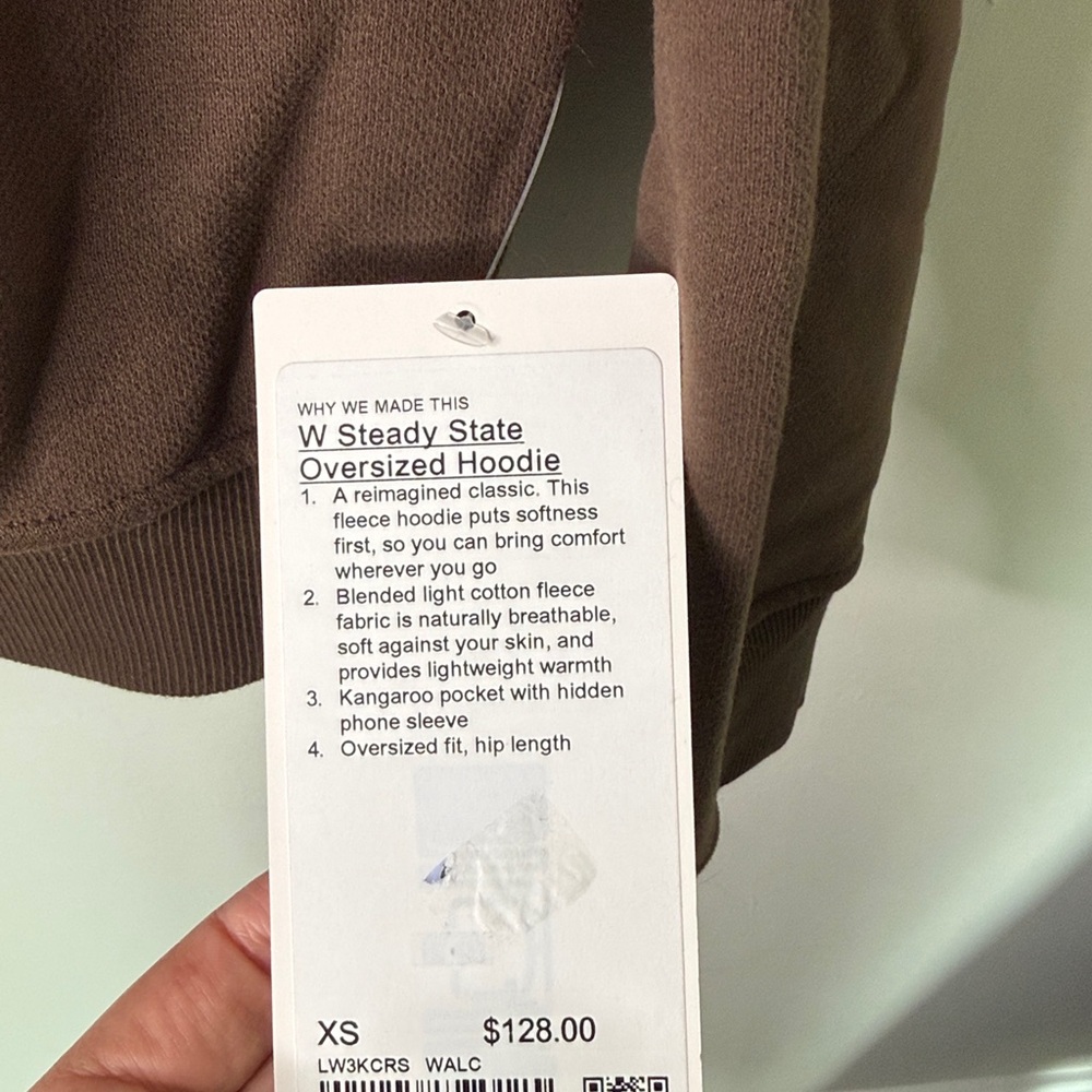Lululemon W Steady State Oversized Hoodie - Picture 4 of 4
